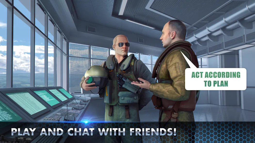 Modern Warplanes: PvP Warfare (Модерн Варплейнс) [МОД: Деньги, Монеты и Меню MOD] Screenshot 3