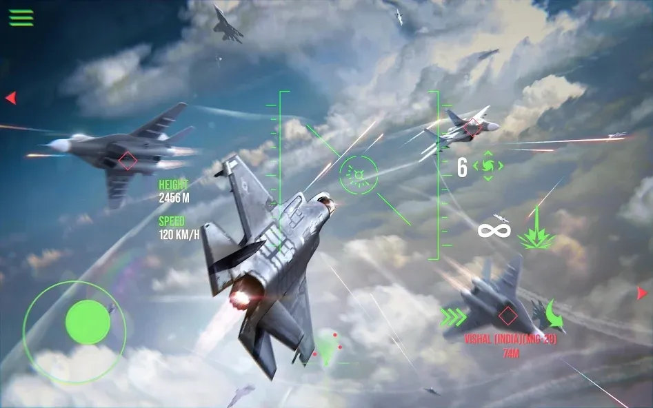 Modern Warplanes: PvP Warfare (Модерн Варплейнс) [МОД: Деньги, Монеты и Меню MOD] Screenshot 4