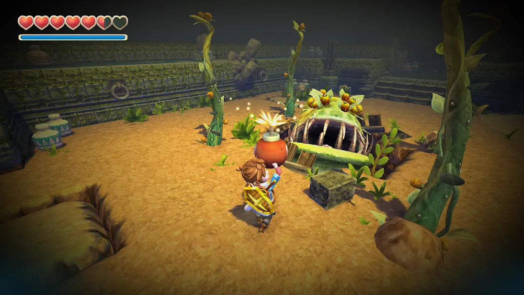 Oceanhorn ™ (Оушенхорн) [МОД: Много монет, Открытые уровни и Мега MOD] Screenshot 4