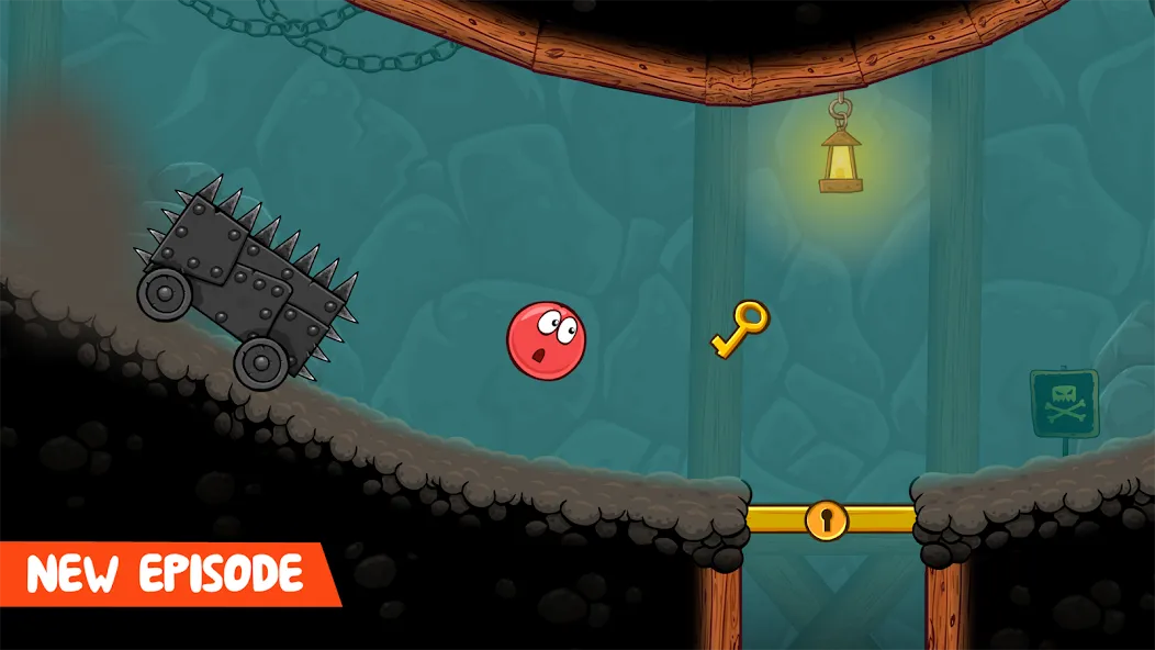 Red Ball 4 (Рэд Болл 4) [МОД: Много монет, Открытые уровни и Мега MOD] Screenshot 3