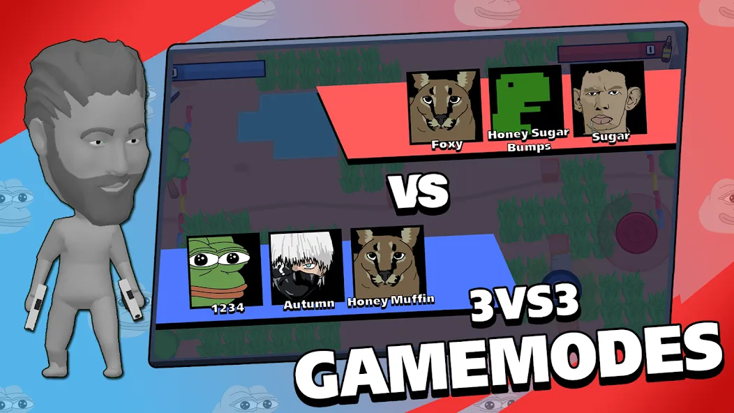 Brawl Memes - Meme Battle (Броул Мимс) [МОД: Много монет, Открытые уровни и Мега MOD] Screenshot 3