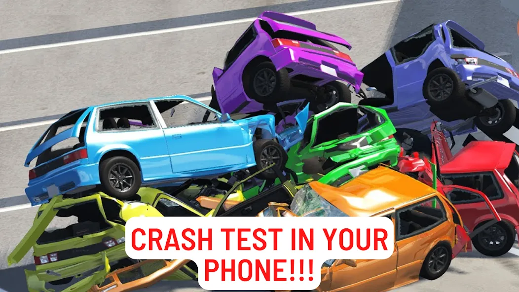 Car Crashing Simulator (Кар Крэшинг Симулятор) [МОД: Меню, Бесконечные монеты и Открытые уровни] Screenshot 2
