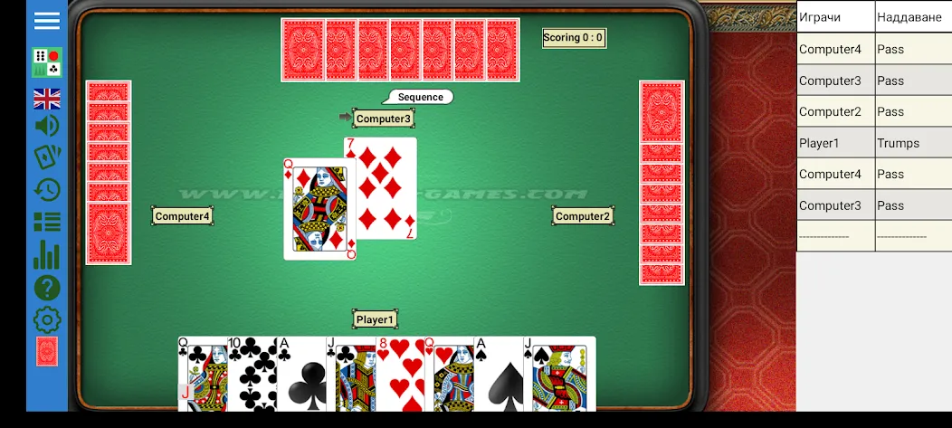 Belote (Белот) [МОД: Меню, Бесконечные монеты и Открытые уровни] Screenshot 2