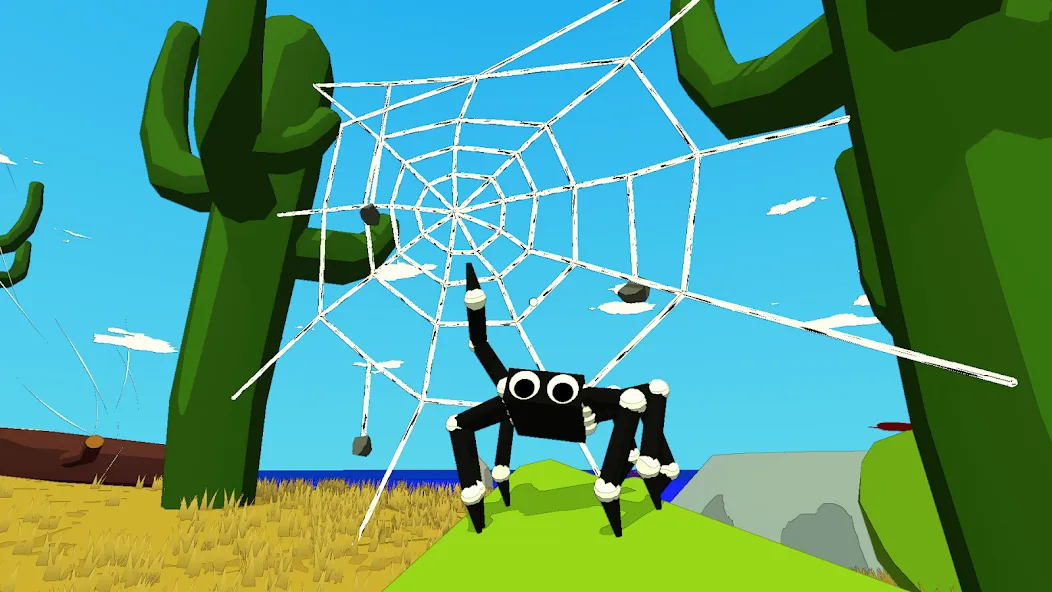 A Webbing Journey Demo (А Вебпутешествие демо) [МОД: Меню, Бесконечные монеты и Открытые уровни] Screenshot 5
