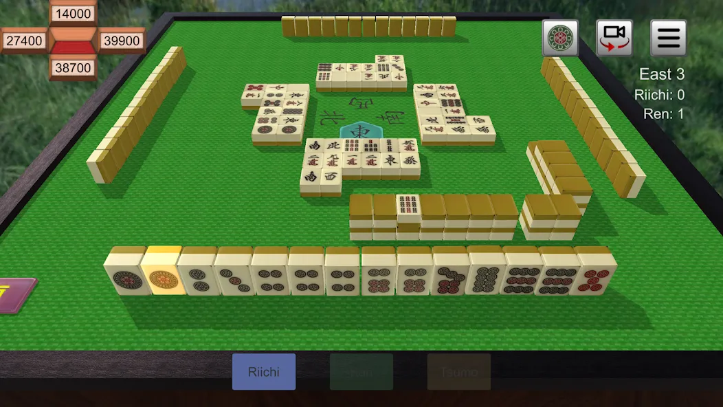 Riichi Mahjong (Риичи Маджонг) [МОД: Много монет, Открытые уровни и Мега MOD] Screenshot 1
