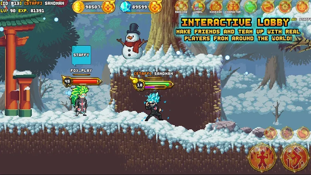 XENO BALL: LEGENDS WARRIORS (Ксено болл) [МОД: Много денег, Монет и Все открыто] Screenshot 1