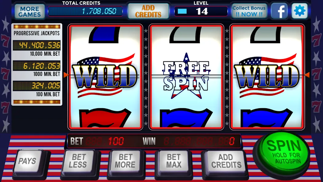 777 Slots Casino Classic Slots (Слоты Казино Классические Слоты) [МОД: Все открыто, Дополнительные деньги и Меню MOD] Screenshot 5