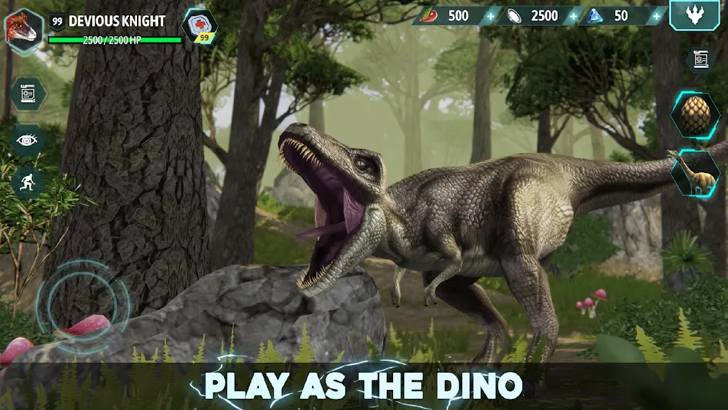Dino Tamers - Jurassic MMO (Дино Дрессировщики) [МОД: Много денег, Монет и Все открыто] Screenshot 2
