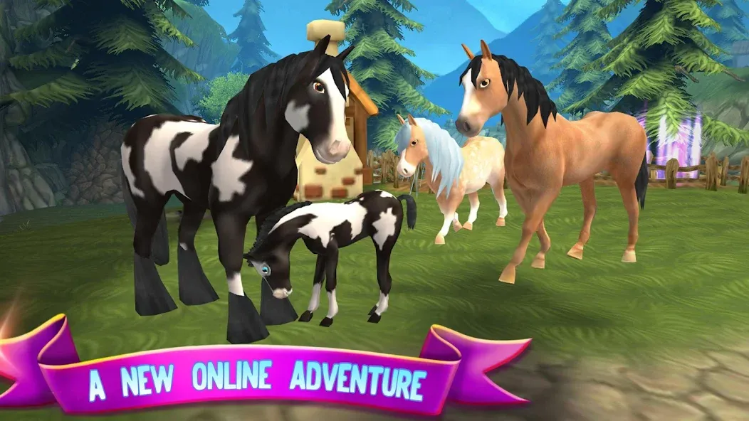Horse Paradise: My Dream Ranch [МОД: Бесконечные деньги, Монеты и Мега MOD] Screenshot 2