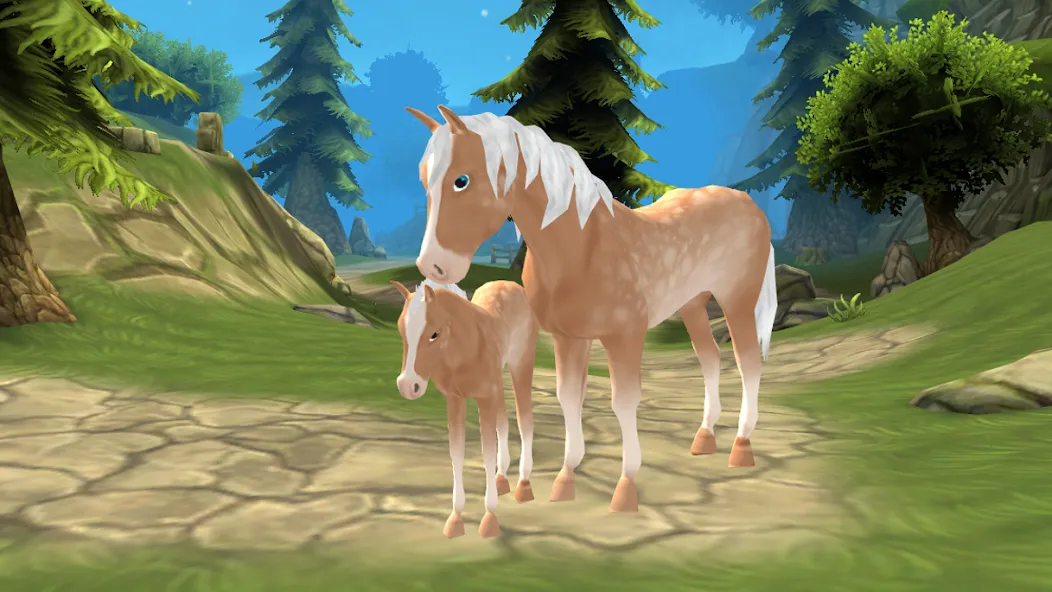 Horse Paradise: My Dream Ranch [МОД: Бесконечные деньги, Монеты и Мега MOD] Screenshot 4