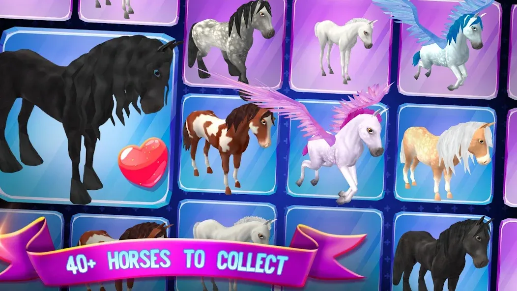 Horse Paradise: My Dream Ranch [МОД: Бесконечные деньги, Монеты и Мега MOD] Screenshot 5