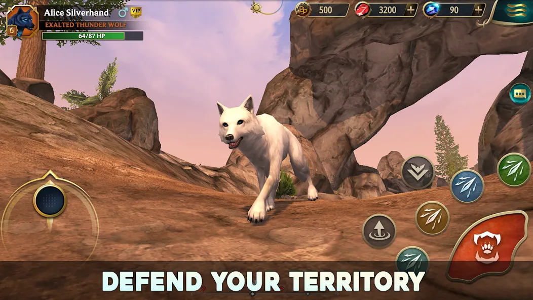 Wolf Tales - Wild Animal Sim (Вулф Тейлс) [МОД: Бесконечные деньги, Монеты и Мега MOD] Screenshot 5