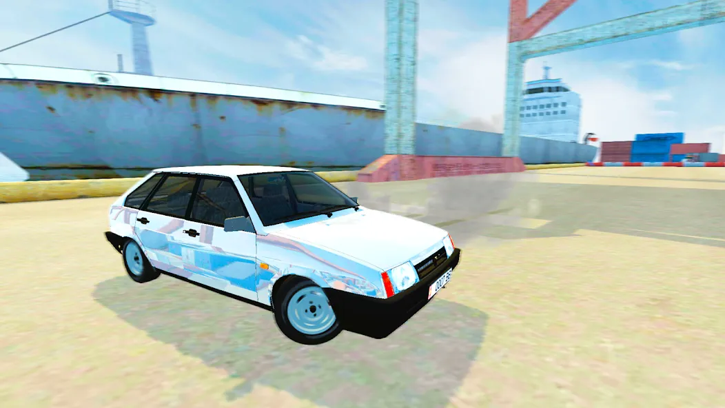 Lada Drift Simulator - Online [МОД: Все открыто, Дополнительные деньги и Меню MOD] Screenshot 1
