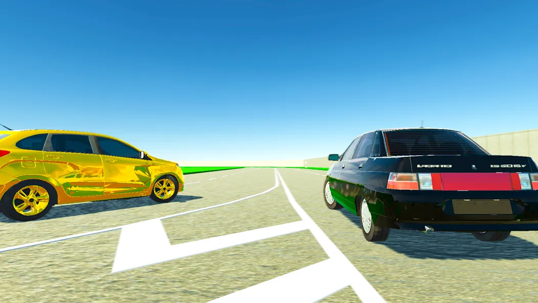 Lada Drift Simulator - Online [МОД: Все открыто, Дополнительные деньги и Меню MOD] Screenshot 3