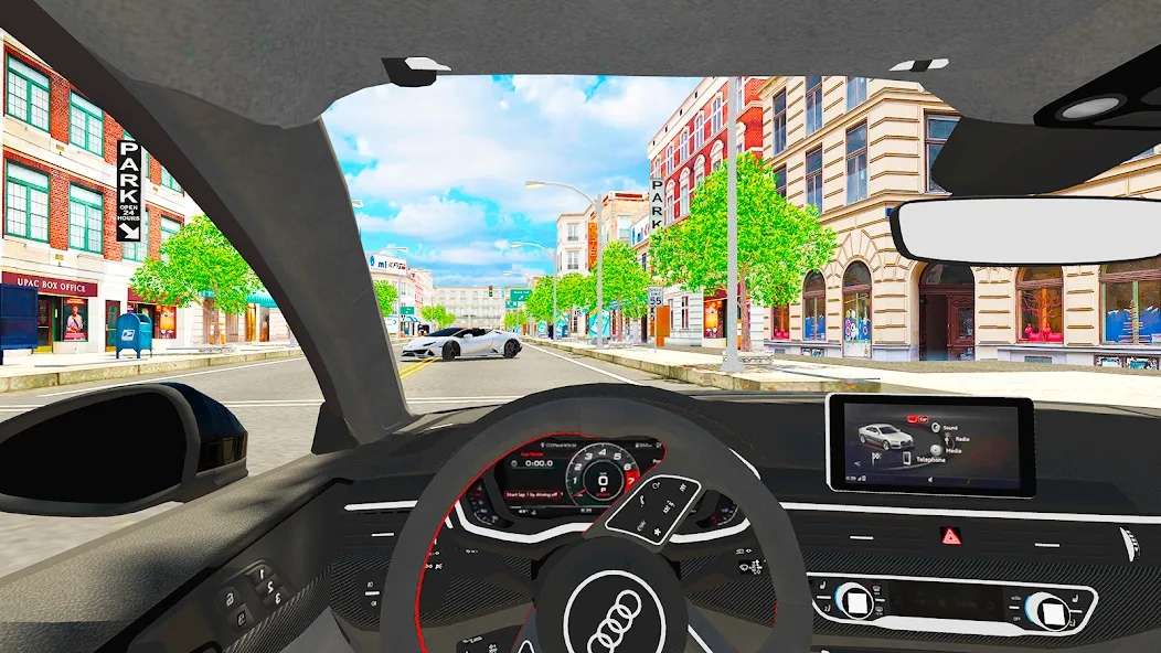 Car Driving Simulator: Online (Кар Драйвинг Симулятор) [МОД: Бесконечные деньги, Монеты и Мега MOD] Screenshot 3