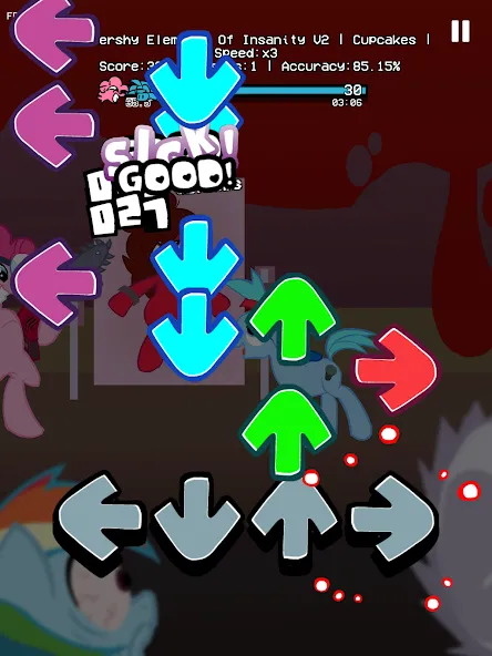 Magic Music Rainbow Battle (Лошадь  Инди 2) [МОД: Все открыто, Дополнительные деньги и Меню MOD] Screenshot 3