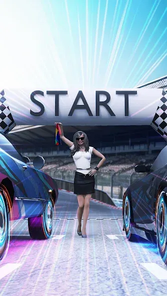 Top Race : Car Battle Racing (Топ Рейс) [МОД: Бесконечные деньги, Монеты и Мега MOD] Screenshot 5