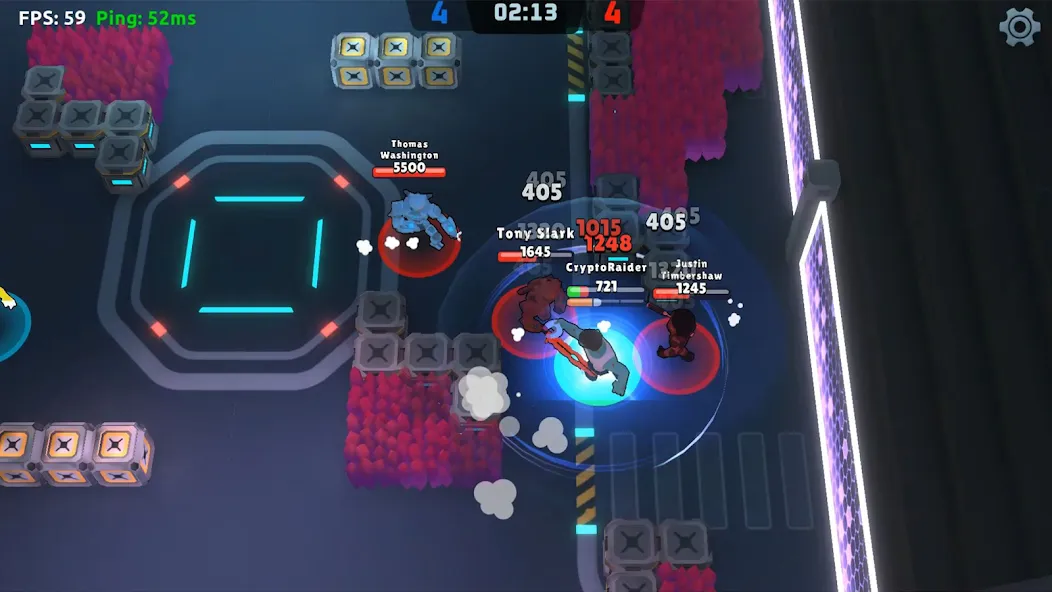 Galaxy Fight Club (Гэлэкси Файт Клаб) [МОД: Меню, Бесконечные монеты и Открытые уровни] Screenshot 4