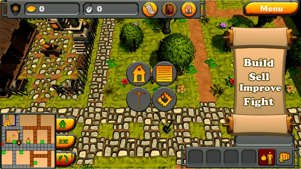 For the King: Middle Ages (Фор зе Кинг) [МОД: Много монет, Открытые уровни и Мега MOD] Screenshot 2