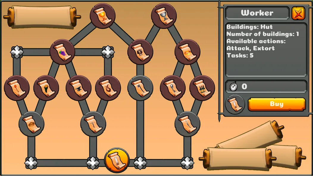For the King: Middle Ages (Фор зе Кинг) [МОД: Много монет, Открытые уровни и Мега MOD] Screenshot 3