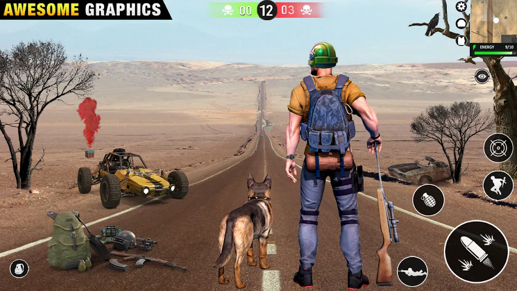 Sniper Zombie Shooting (Зомби стреляющая оффлайн игра) [МОД: Деньги, Монеты и Меню MOD] Screenshot 4