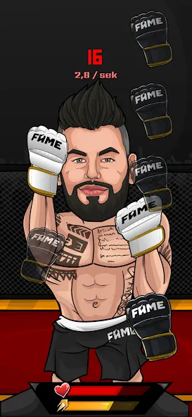 FAME MMA APP (ФЕЙМ ММА АПП) [МОД: Много денег, Монет и Все открыто] Screenshot 3