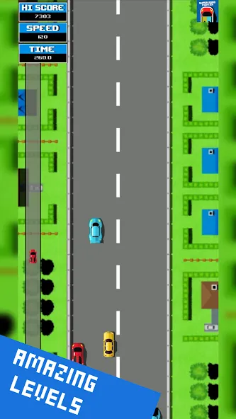 Super Road Fighter (упер Роуд Файтер) [МОД: Меню, Бесконечные монеты и Открытые уровни] Screenshot 2