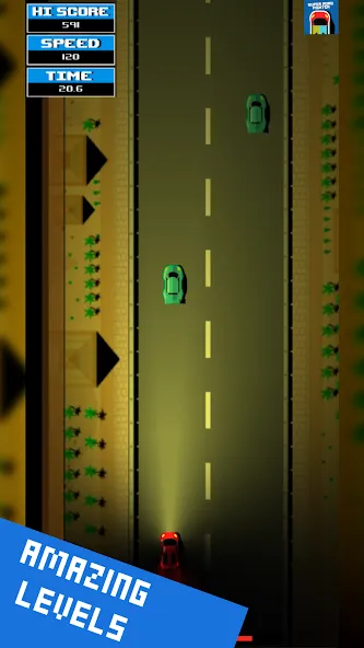 Super Road Fighter (упер Роуд Файтер) [МОД: Меню, Бесконечные монеты и Открытые уровни] Screenshot 3