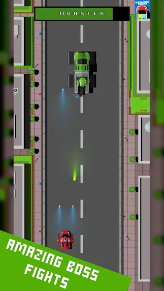 Super Road Fighter (упер Роуд Файтер) [МОД: Меню, Бесконечные монеты и Открытые уровни] Screenshot 5