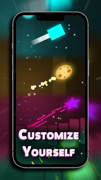 Dash'n'Beat - EDM Rhythm game [МОД: Много денег, Монет и Все открыто] Screenshot 2
