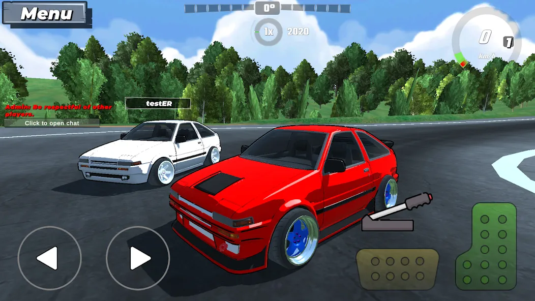 Drift King: Online (Дрифт Кинг) [MOD: Много монет/Энергии] - Скриншот 1