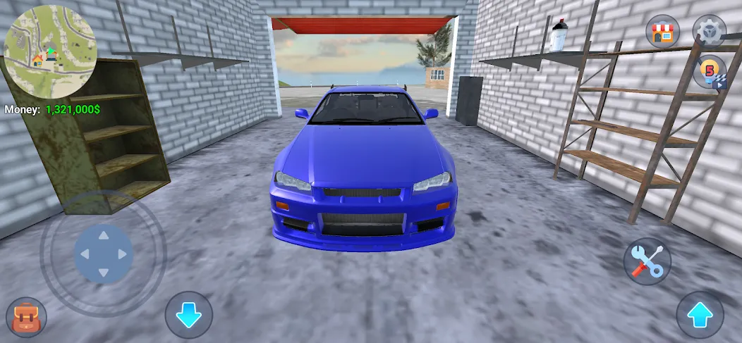 Mechanic 3D My Favorite Car (Механик 3D Моя Любимая Машина) [МОД: Меню, Бесконечные монеты и Открытые уровни] Screenshot 1