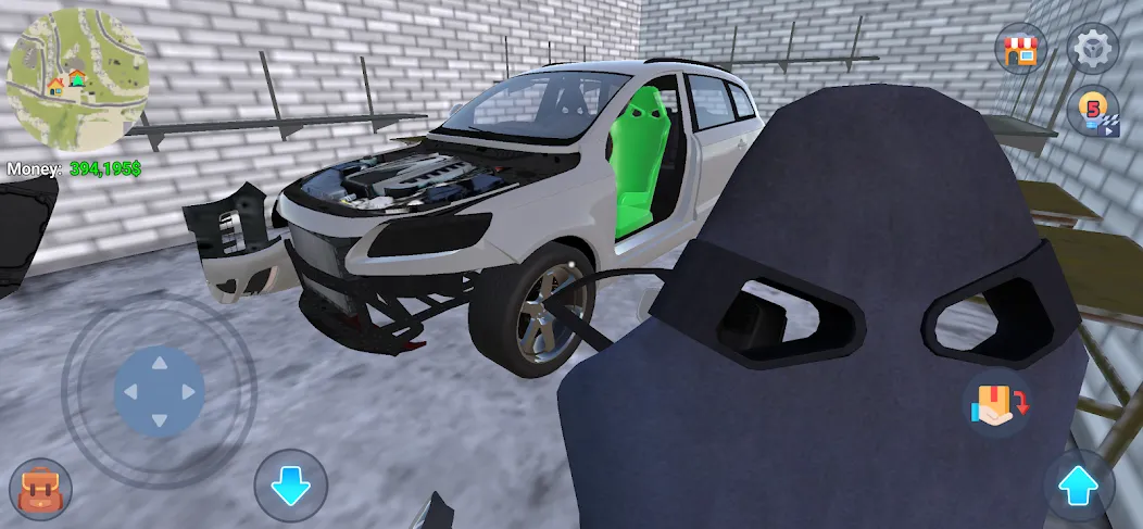 Mechanic 3D My Favorite Car (Механик 3D Моя Любимая Машина) [МОД: Меню, Бесконечные монеты и Открытые уровни] Screenshot 3