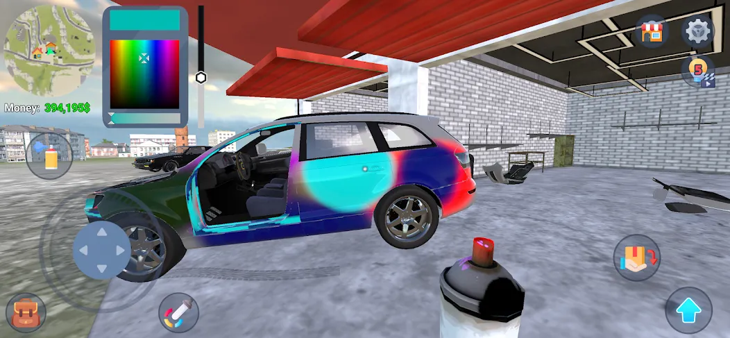 Mechanic 3D My Favorite Car (Механик 3D Моя Любимая Машина) [МОД: Меню, Бесконечные монеты и Открытые уровни] Screenshot 4