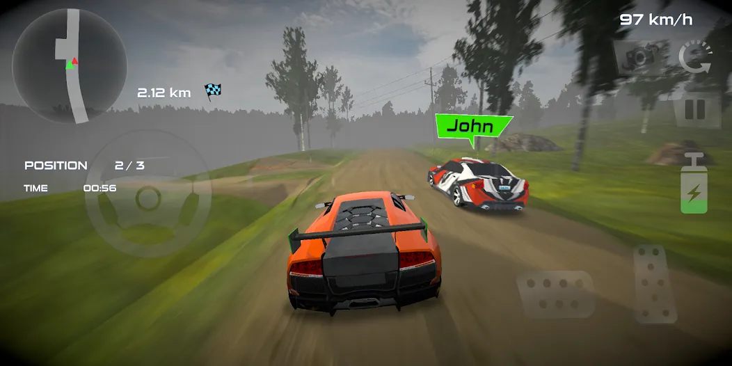 Rally Car : Extreme Fury Race (Ралли Кар) [МОД: Много монет, Открытые уровни и Мега MOD] Screenshot 2