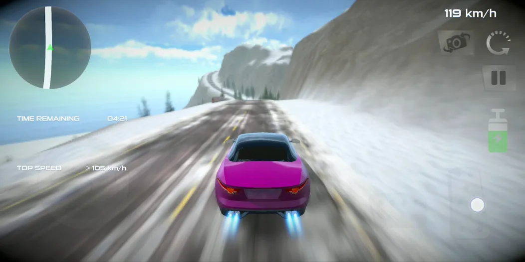 Rally Car : Extreme Fury Race (Ралли Кар) [МОД: Много монет, Открытые уровни и Мега MOD] Screenshot 3