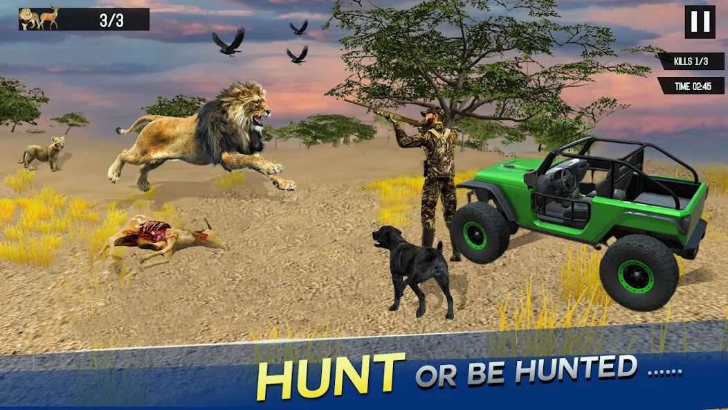 Sniper Animal Deer Hunter Game (Снайперские игры на животных) [МОД: Много монет, Открытые уровни и Мега MOD] Screenshot 4