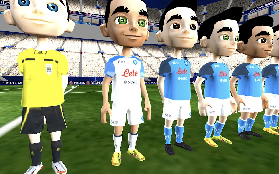 Champions League - UEFA Game (Чемпионс Лига) [МОД: Все открыто, Дополнительные деньги и Меню MOD] Screenshot 3