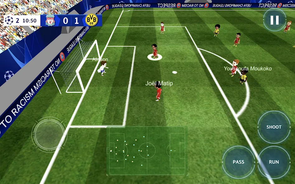 Champions League - UEFA Game (Чемпионс Лига) [МОД: Все открыто, Дополнительные деньги и Меню MOD] Screenshot 5