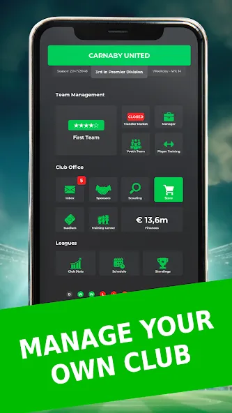 Club Boss - Soccer Game (Клуб Босс) [МОД: Деньги, Монеты и Меню MOD] Screenshot 4