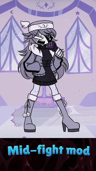 Mid-fight Masses Full Mod (Рэп битва Монки Мод) [MOD: Меню/Много денег] - Скриншот 3