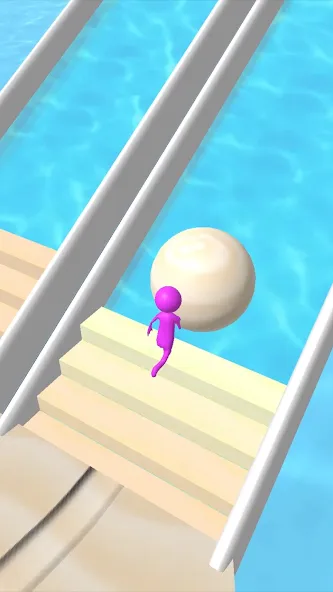 Bridge Race [МОД: Много монет, Открытые уровни и Мега MOD] Screenshot 2
