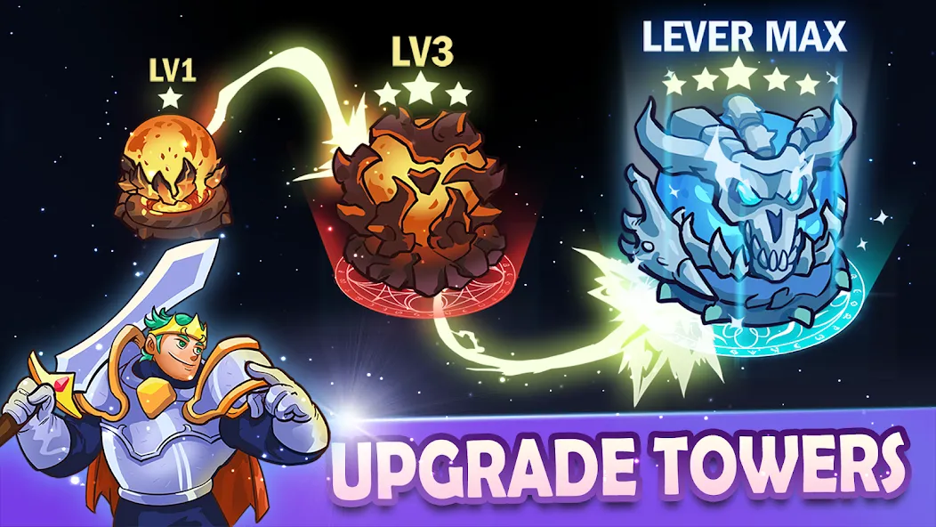 King of Defense 2: Epic TD (Кинг оф Дефенс 2) [МОД: Деньги, Монеты и Меню MOD] Screenshot 4