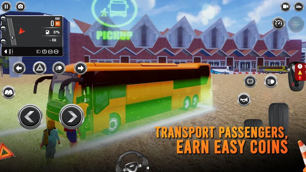 Bus Simulator Bangladesh (Бус Симулятор Бангладеш) [МОД: Все открыто, Дополнительные деньги и Меню MOD] Screenshot 3