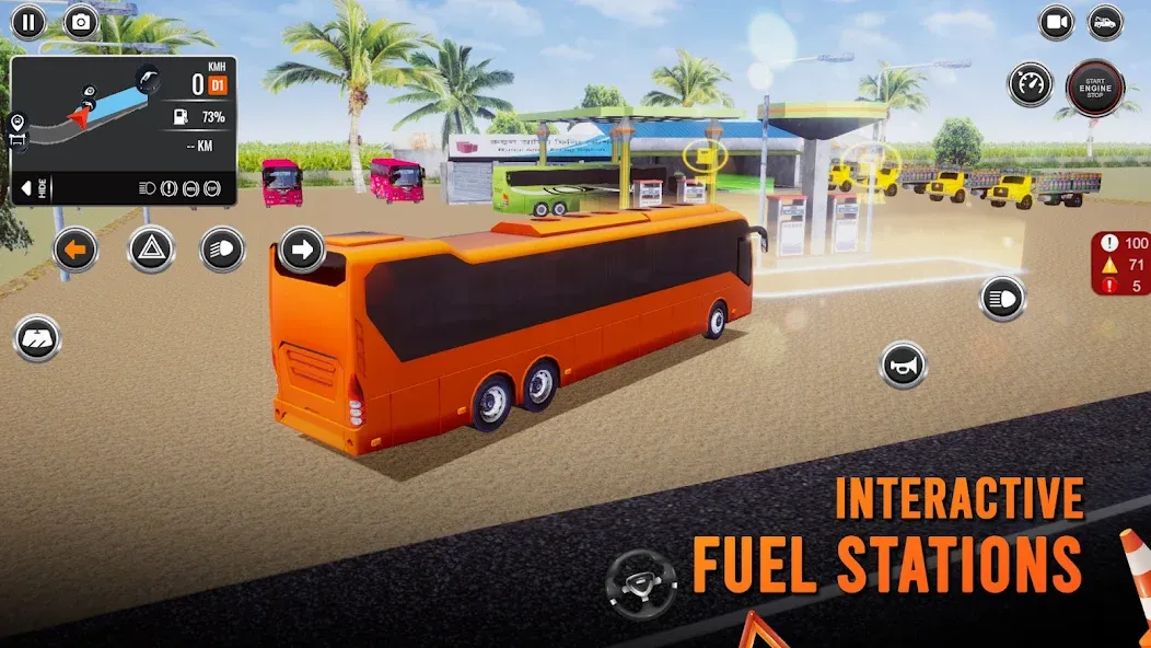 Bus Simulator Bangladesh (Бус Симулятор Бангладеш) [МОД: Все открыто, Дополнительные деньги и Меню MOD] Screenshot 5