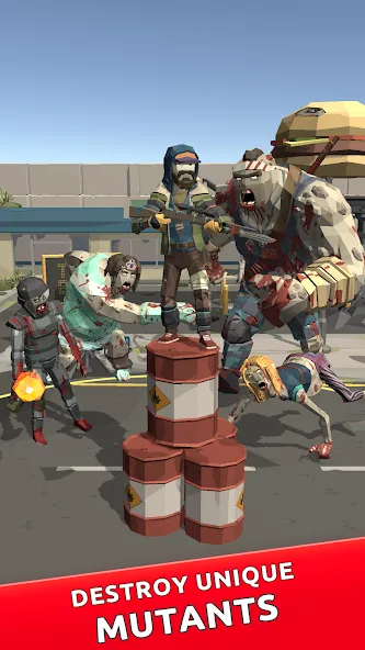 Idle Survivor - Tower Defense (Айдл Сурвайвор) [МОД: Меню, Бесконечные монеты и Открытые уровни] Screenshot 3