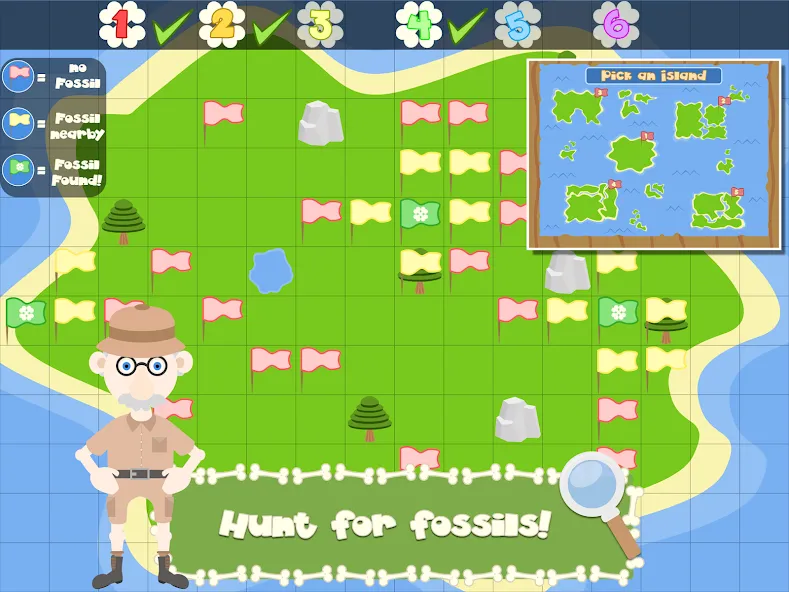 Dino Fossil Dig — Jurassic Adv (Дино Фоссил Диг) [MOD: Premium/Unlocked] - Скриншот 4