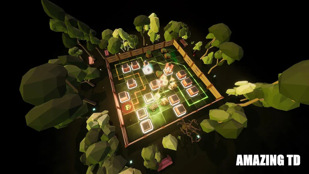 AMazing TD: Towers & Mazes (Эмэйзинг ТД) [МОД: Деньги, Монеты и Меню MOD] Screenshot 1
