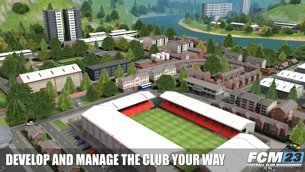 FCM23 Soccer Club Management (Футбольное клубное управление 2023) [МОД: Деньги, Монеты и Меню MOD] Screenshot 2