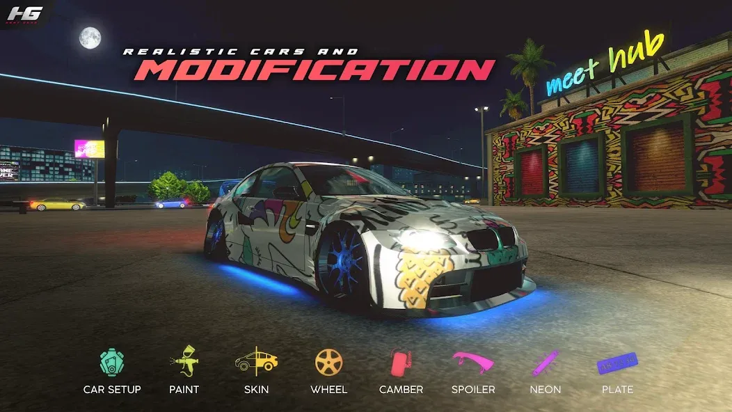 Heat Gear - Race & Drift World (Хит Гир) [МОД: Деньги, Монеты и Меню MOD] Screenshot 4
